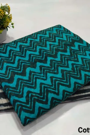 Block Printed Pure Cotton Combo for Cord Set