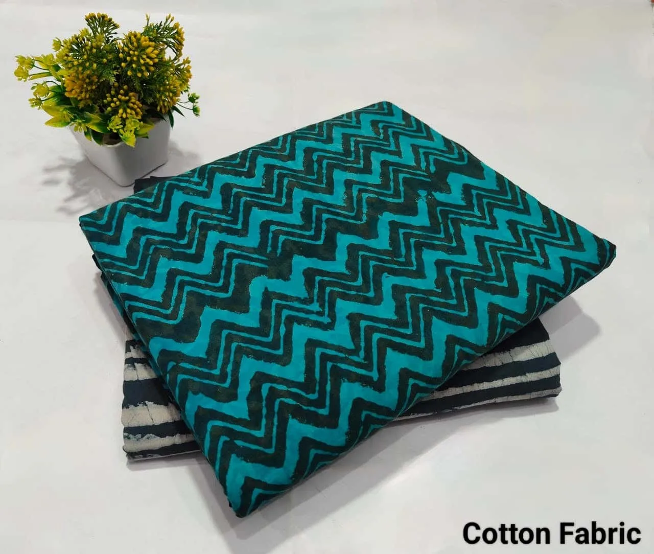 Block Printed Pure Cotton Combo for Cord Set
