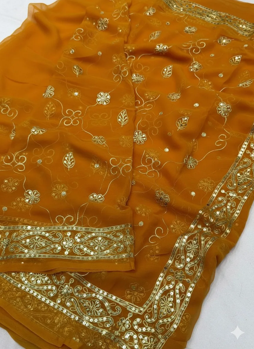 Golden Grace Mustard Yellow - Image 2